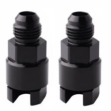 2X 6AN AN6 Fuel Adapter Fitting to 3/8 GM Quick Connect w/ Thread EFI Female LS  picture