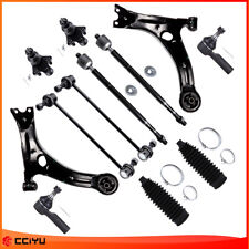 12pcs For 2003-2008 Toyota Matrix Front Lower Control Arm Tie Rod End Sway Bar picture