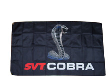 SVT COBRA 3'X5' FLAG BANNER FORD SHELBY GARAGE MAN CAVE GT500 FAST SHIPPING picture