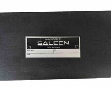 2001 Saleen Mustang Engine Bay Tag picture