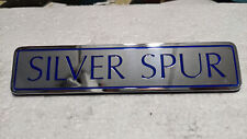 81 to 98 ROLLS ROYCE SILVER SPUR TRUNK BOOT EMBLEM UT12536PA BLUE picture