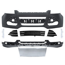 Front Bumper Cover W/Valance Skit Plate Grille Grill For 2013-2016 Ford Escape picture