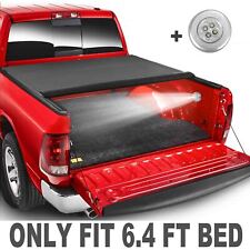 Truck Tonneau Cover For Dodge Ram 1500 6.4FT Bed 2019 2020 2021 Soft Roll Up picture