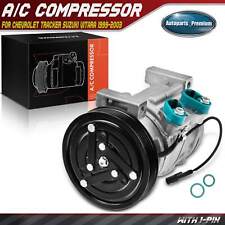 AC Compressor w/ Clutch for Chevrolet Tracker Suzuki Vitara 1999-2003 1.6L 2.0L picture