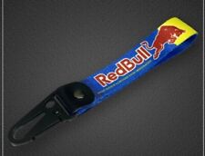 Red Bull Nylon Short Stylish Lanyard W/ Clasp- BRAND NEW IN ORIGINAL PACKAGING  picture