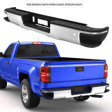 Rear Bumper Assembly For 14-18 Chevy Silverado GMC Sierra 1500 With Sensor Hole picture