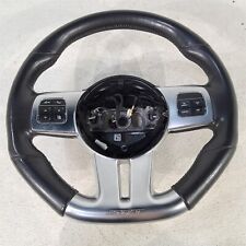 12-14 Dodge Challenger Srt8 Steering Wheel Manual Trans Sport Bumps Aa7180 picture