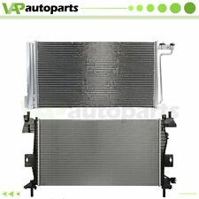 For 2012-2014 Ford Focus Aluminum Radiator & Condenser Cooling Assembly picture