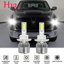 2PC LED Headlight Bulbs Kit H13 9008 for Dodge Ram 1500 2006-2012 High&Low picture