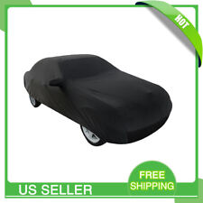 Black Car Vehicle Cover Stormproof Waterproof Durable Breathable 3XXL picture