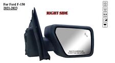 Passenger Right Side Door Mirror Power with Blink M-Folding For 21-23 Ford F-150 picture