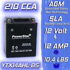 YTX14AHL-BS High Performance Sealed AGM Rechargeable Snowmobile Battery picture