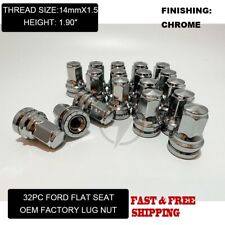 32 OEM Factory Style Lug Nuts 14x1.5 For Ford Super Duty F-250 F-350 HCPZ-1012-B picture