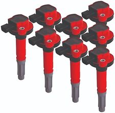 MSD Ignition Red Coil Blaster Series 8 Pack For 2011-2015 Ford Mustang - 82488 picture