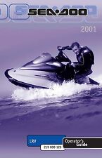 Sea-Doo Owners Manual Book 2001 LRV picture