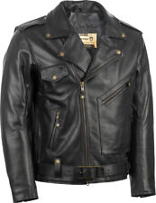 Highway 21 Murtaugh Leather Motorcycle Riding Jacket picture
