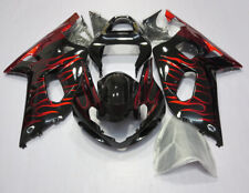 Red Black Fairing Kit For SUZUKI GSXR600 / GSXR750 2001 2002 2003 ABS Injection picture