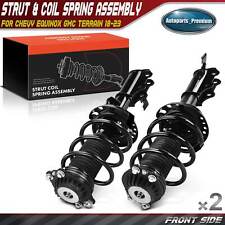 2xFront Left & Right Complete Strut & Coil Spring Assembly for Chevy Equinox GMC picture