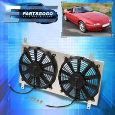 For 90-97 Mazda Miata MX5 NA M/T Aluminum Cooling Radiator Fan Shroud Mount Kit picture