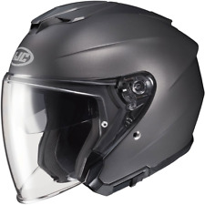 Open Box HJC Helmets Adult i30 Motorcycle Helmet Semi-Flat Titanium - Medium picture