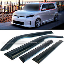 For Scion xB 08-15 JDM Mugen Style 3D Wavy Black Tinted Window Visor Guard Vent  picture