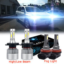 LED Headlight Fog Lights High Low Dual Beam Bulb For Toyota Highlander 2008-2010 picture