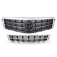 2013-2014 Cadillac ATS Front Upper Grille + Lower Grill OEM 22976330 20861616 picture