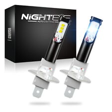 NIGHTEYE 2x H1 6000K Super White 160W 1600LM LED Headlight Bulbs Kit Fog Driving picture