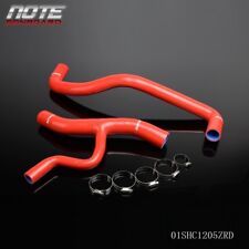 FIT FOR 96-04 FORD MUSTANG 4.6L V8 RED SILICONE COOLANT RADIATOR HOSE KIT picture