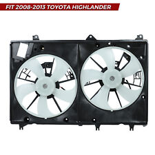 622010 AC Dual Condenser Radiator Cooling Fan For 2008-2013 Toyota Highlander picture