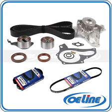 For 1992-2001 Toyota Camry 2.2L L4 Timing Belt Kit Water Pump 2X Serpentine Belt picture