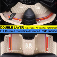 Honda Accord DOUBLE LAYER Car Floor Mat Carpet Removable2018/2019/2020/2021/2022 picture