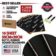 26Sqft Automotive Floor Heat Shield&Sound Deadener Insulation Butyl Mat 168Mil picture
