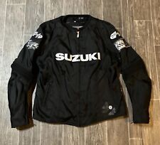 Joe Rocket Suzuki Motorcycle Jacket Padded Womens XL Black picture