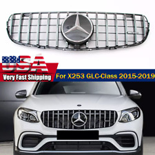 For Mercedes Benz GLC Class X253  Front Grill GLC300 GLC350 2016-2019 w/Star picture