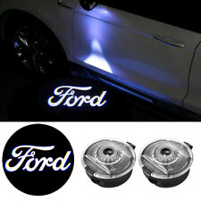 2Pcs For Ford HD LED Mirror Courtesy Puddle White Lights Ghost Shadow Projector picture