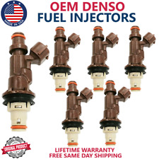 NEW OEM DENSO 6pc FUEL INJECTORS FOR 1999 2000 2001 2002 03 04 Toyota Tacoma 3.4 picture