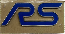 NEW OEM 16-18 Ford Focus RS Front Grille/Rear Emblem Badge Logo Emblem Adhesive picture