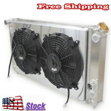 1826 3Row Radiator+Shroud+Fan For 1996-2005 2000 Chevy S10 LS SS ZR2 Swap 4.3 V6 picture