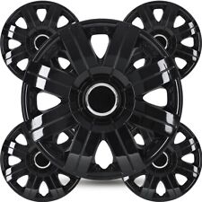 14 Inch Set of 4 Wheel Covers Snap On Full Hub Caps fit R14 Tire & Steel Rim picture