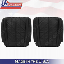 Fits 2009 to 2013 INFINITI FX35 FX37 QX70 Front Row Bottoms Leather Covers Black picture