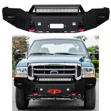 Vijay For 1999-2004 Ford F250 F350 Front Bumper with Winch Plate and Lights picture