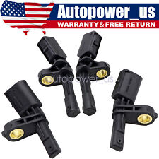 4 ABS Wheel Speed Sensor Front Rear L&R Fits For Audi & Volkswagen Set picture