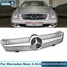 Chrome Front Grille w/Emblem For Mercedes Benz W219 CLS500 CLS550 2005-2008 picture