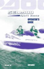 Sea-Doo Owners Manual Book 2002 EXPLORER picture