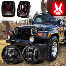 4PC COMBO For Jeep Wrangler TJ 1997-2006 7