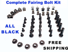Complete Black Fairing Bolt Kit body screws for Yamaha YZF R1 2007 - 2008 YZFR1 picture
