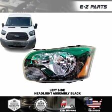For 2015-2023 Ford Transit 150 250 350 Left Headlight Assembly Black Driver picture