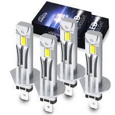 4X H1 + H1 Super Bright LED Headlight High Low Beam Combo Bulbs Kit 6000K White picture