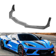 For 2020-23 Corvette C8 Z51 STG 3 Winglet Front Bumper Lip Splitter Carbon Fiber picture